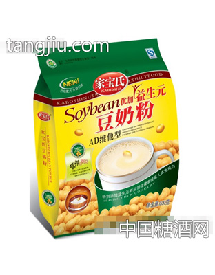 家宝氏600g袋装豆奶粉（AD维他型）