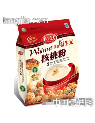 家宝氏600g袋装核桃粉（3合1）