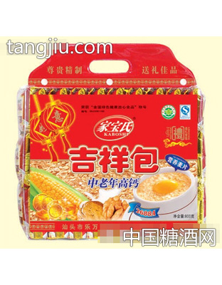家宝氏2688A透明袋营养麦片（中老年高钙）