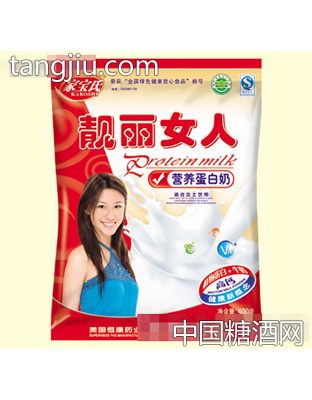 家宝氏400g平袋蛋白奶（靓丽女人）