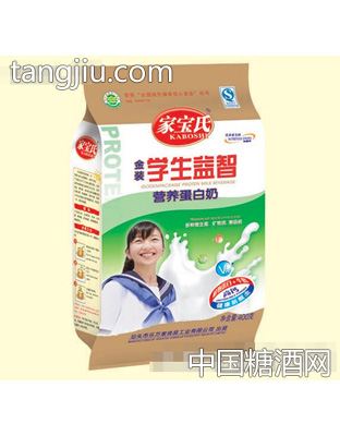 家宝氏400g立袋蛋白奶（学生）