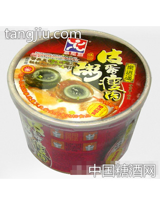 碗装皮蛋瘦肉粥