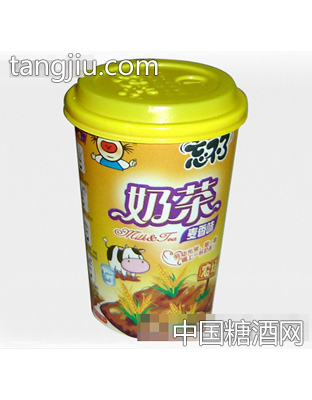 忘不了麦香味奶茶