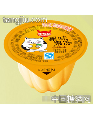 咔特猫袋装果味果冻香橙味