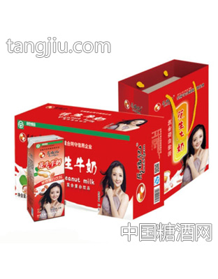 乐福记花生牛奶