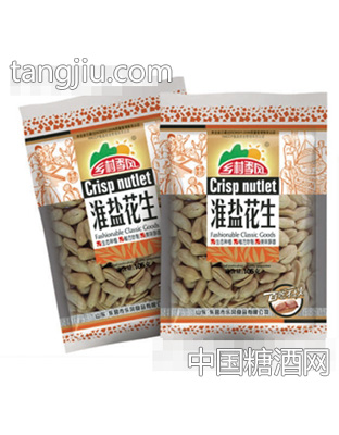 乡村季风盐津花生106g