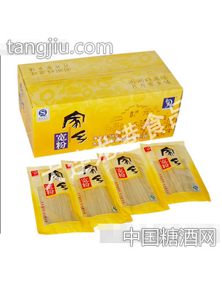 黄色箱装家乡宽粉100g