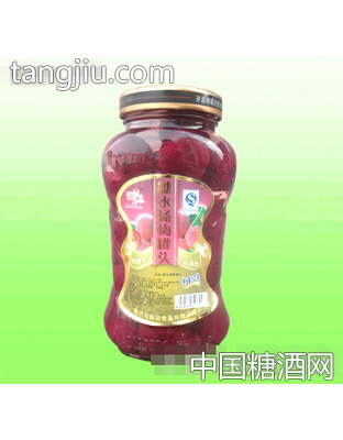 525克甜客来糖水杨梅罐头