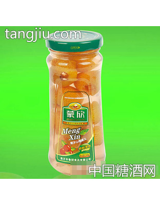 蒙欣248g糖水山楂罐头