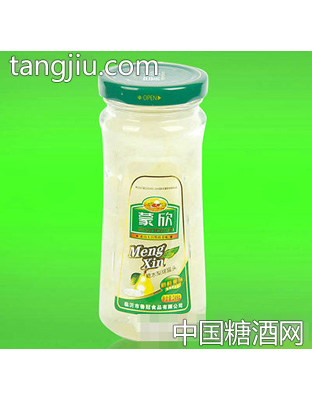 蒙欣248g糖水梨球罐头