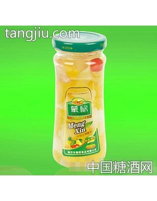 蒙欣248g什锦水果罐头