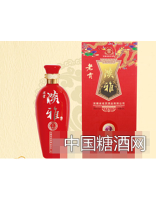 红瓷淡雅酒