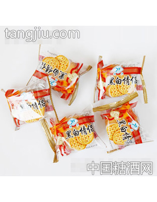 雄杰黑白情侣饼干