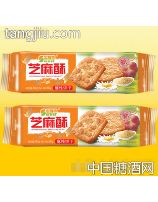 思维特芝麻酥饼干60克