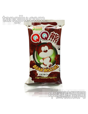 思维特QQ熊巧克力味饼干