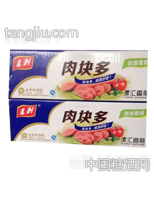 漯汇肉块多优级香肠