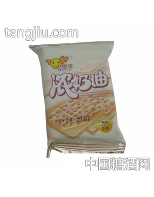 微笑浓奶油饼干