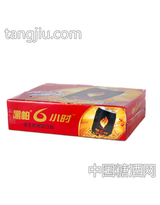 黑帕6小时维生素饮料245mlx24罐