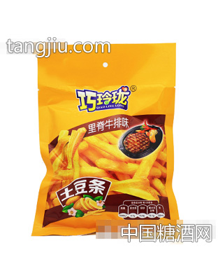 巧玲珑土豆条里脊牛排味45g