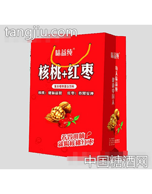 240ml味益纯核桃红枣复合植物蛋白饮品手提袋