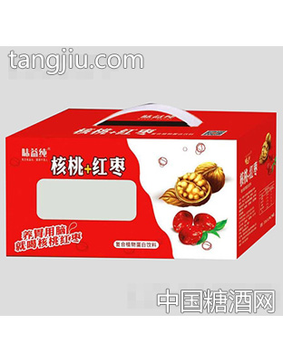 240ml（开窗）味益纯核桃红枣复合植物蛋白饮品