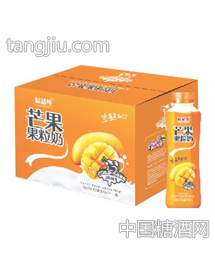 味益纯芒果果粒奶500mlx15瓶