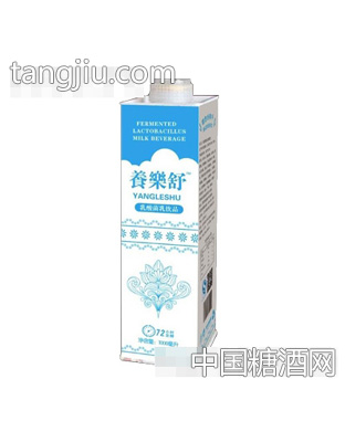 养乐舒乳酸菌饮品1000ml蓝