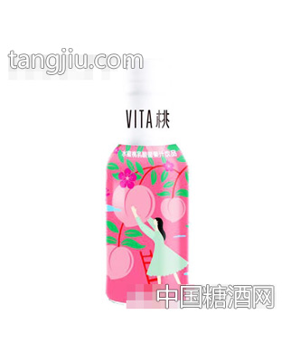 VITA桃水蜜桃乳酸菌果汁饮品480ml