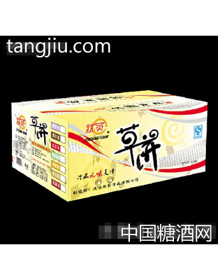 状圆草饼箱装
