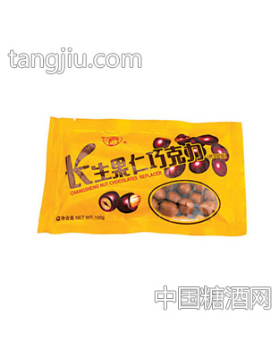 长生果仁巧克力100g