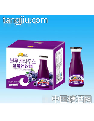 靓淼蓝莓汁饮料1Lx6瓶