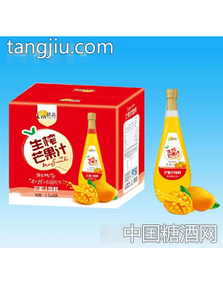 靓淼生榨芒果汁饮料1.5Lx6瓶