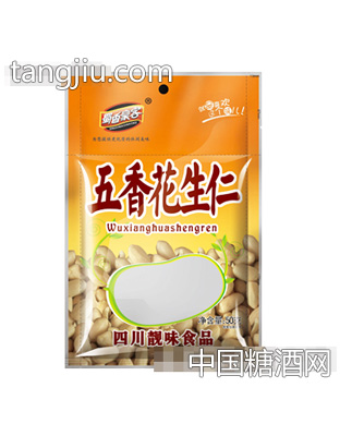蜀香豪客五香花生仁50g