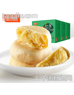 粮悦绿豆馅饼盒装