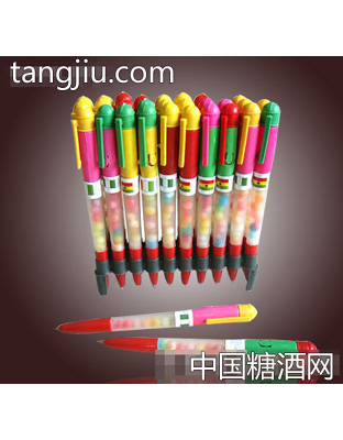 联通玩具糖电光珠笔糖