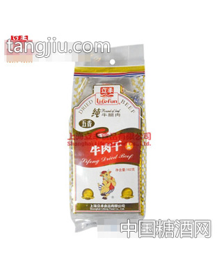 立丰精品牛肉干162克
