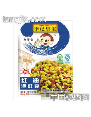 158克红油泡豇豆加房子