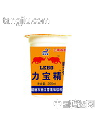 丽江雪牌200毫升力宝精果味饮料