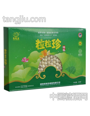 368g粒粒珍磨皮湘莲精美礼盒