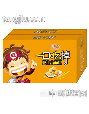 甄记坊一口吃掉酸奶小面包箱装