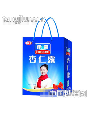 承德杏仁露植物蛋白饮料手提袋