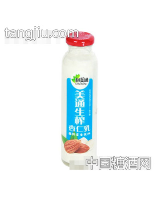 利美通美通生榨杏仁乳植物蛋白饮料295ml