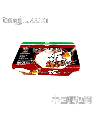 黑椒牛肉盖浇饭230g