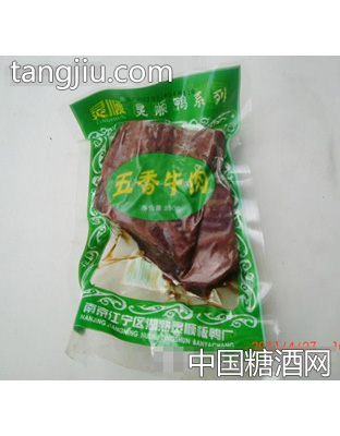 灵顺板鸭五香牛肉