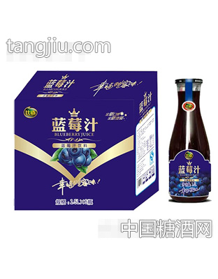 比尚蓝莓汁1.5Lx6瓶