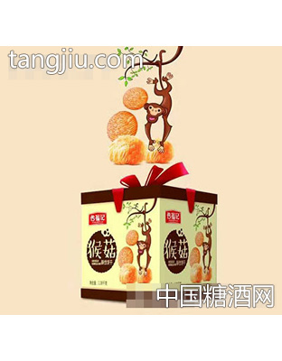 传福记猴菇饼干
