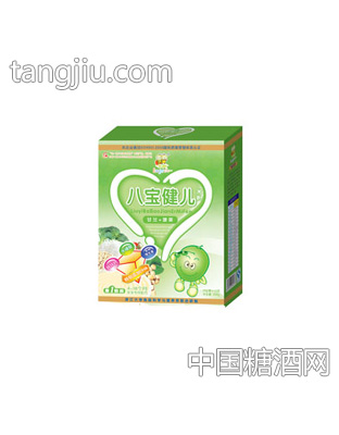 八宝健儿米粉甘兰+菠菜