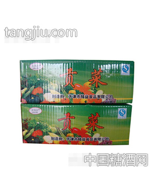 津泽利贡菜两箱箱装