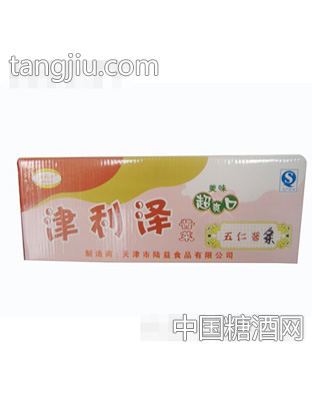 津泽利粉色五仁酱条箱装