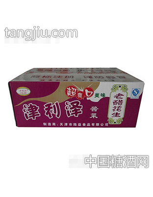 津泽利老醋花生箱装